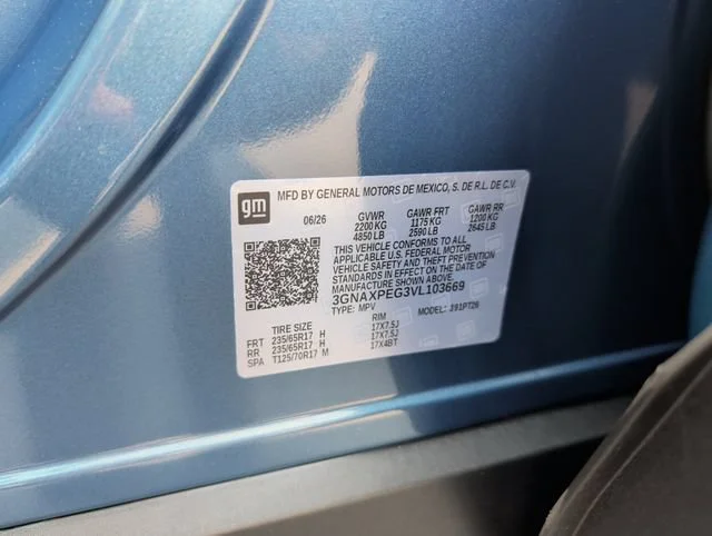 New 2027 Lakeshore Blue Metallic Chevrolet LT image 32