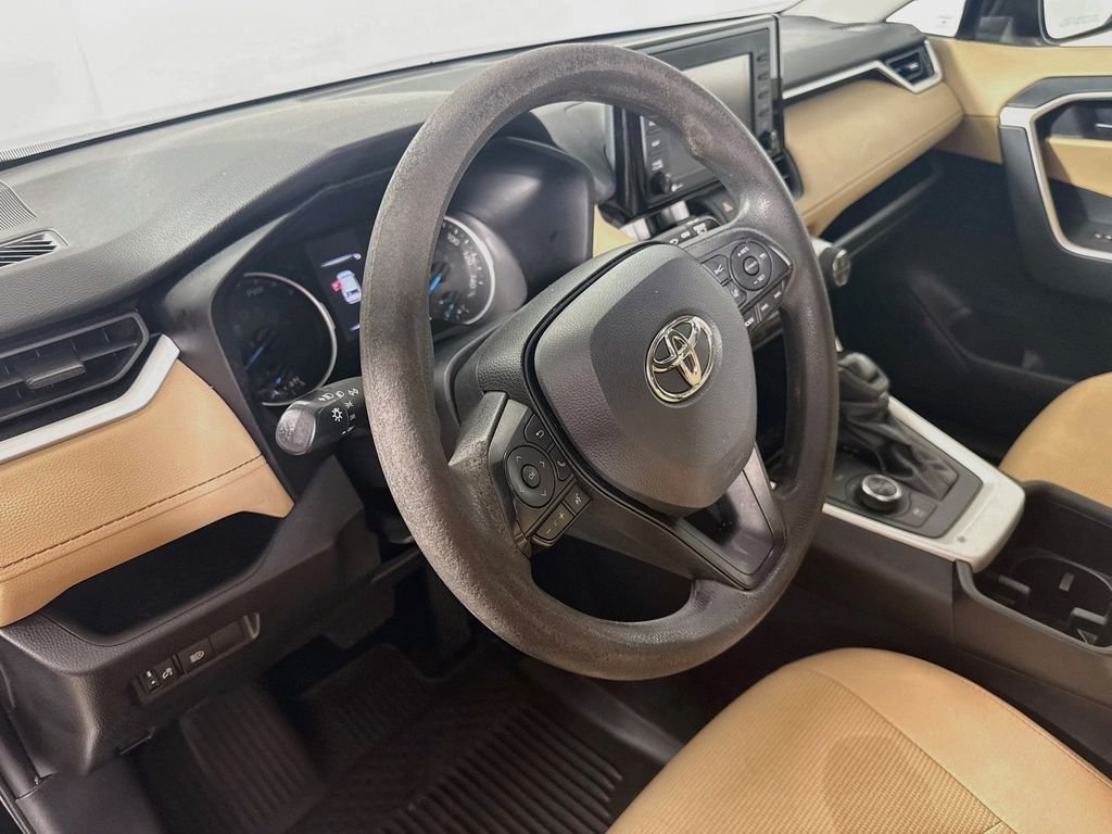 Used 2022 Midnight Black Metallic Toyota Hybrid LE image 9