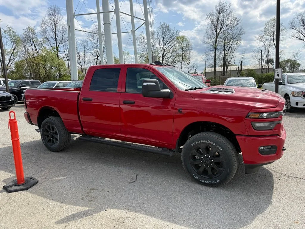 New 2026 Flame Red Clear-Coat Exterior Paint RAM Tradesman image 5