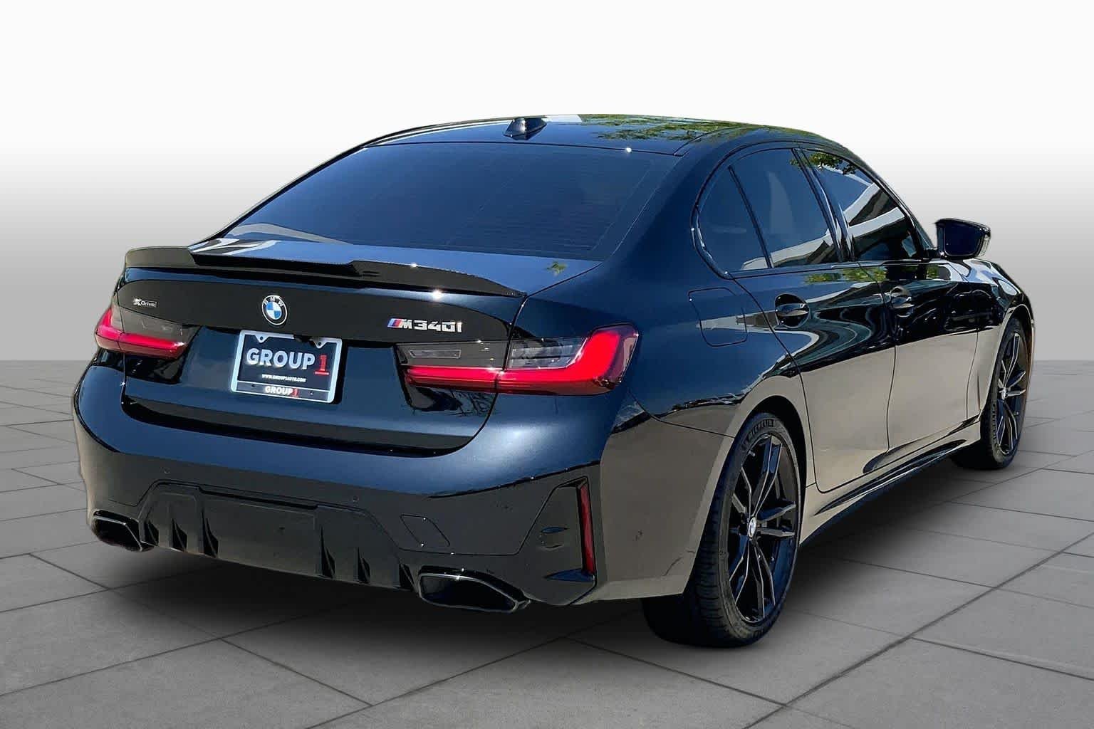 Used 2024 Black Sapphire Metallic BMW M340i xDrive image 12