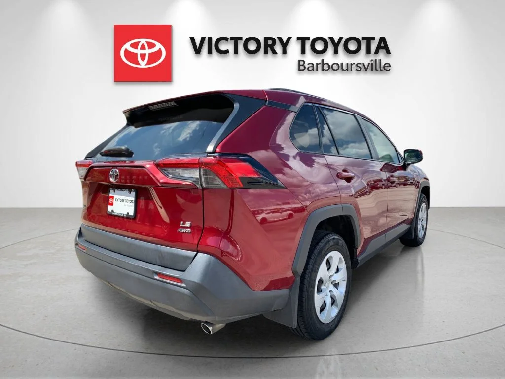 Used 2021 Red Toyota LE image 7