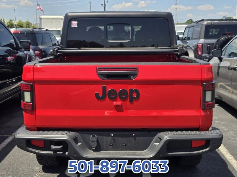 Used 2024 Firecracker Red Clearcoat JEEP WILLYS image 4