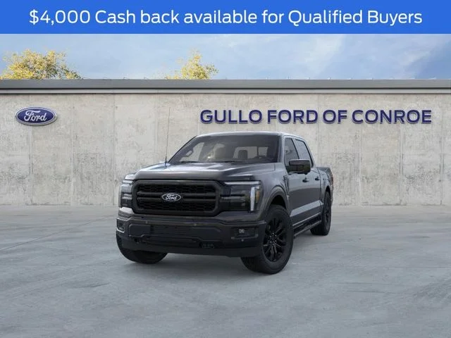 New 2026 Agate Black Metallic Ford Lariat image 2