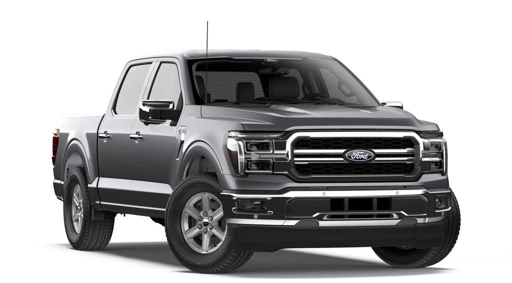 New 2026 Carbonized Gray Metallic Ford Lariat® image 4