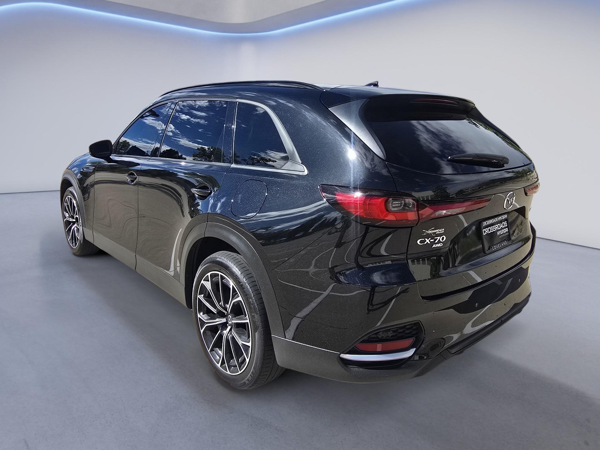 Used 2025 Jet Black Mica Mazda Premium Package image 3