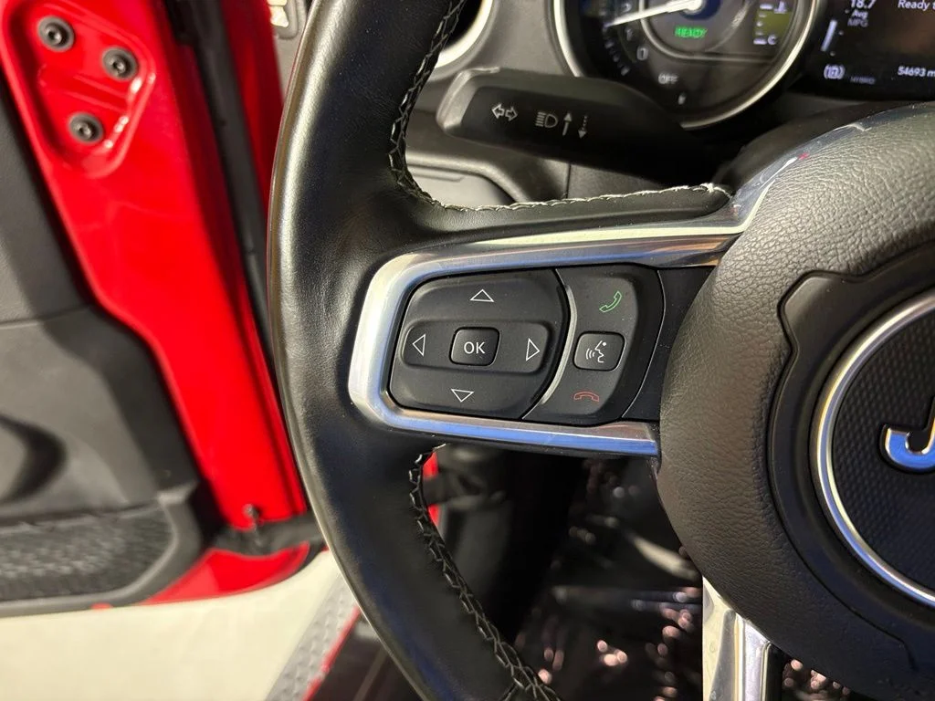 Used 2022 Red Jeep Unlimited Sahara 4xe image 19