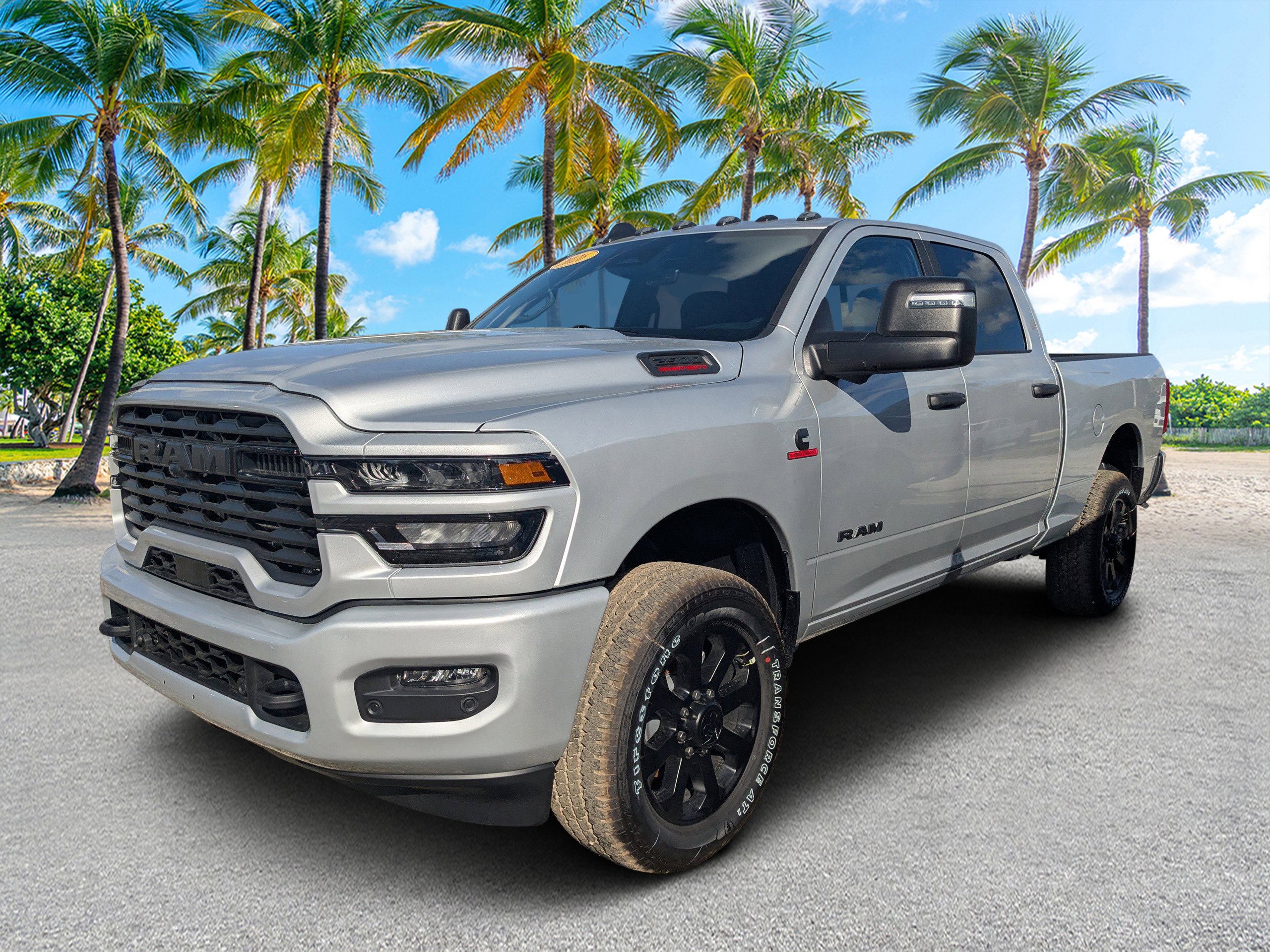New 2026 Silver-Zynith Exterior Paint RAM Big Horn image 5