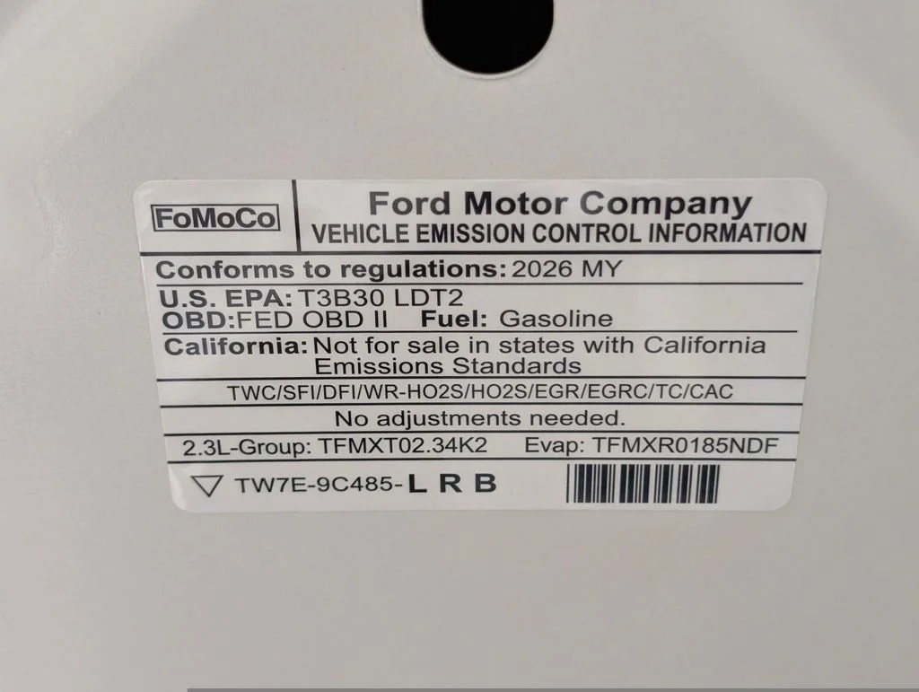 New 2026 Star White Metallic Tri-Coat Ford Active image 24