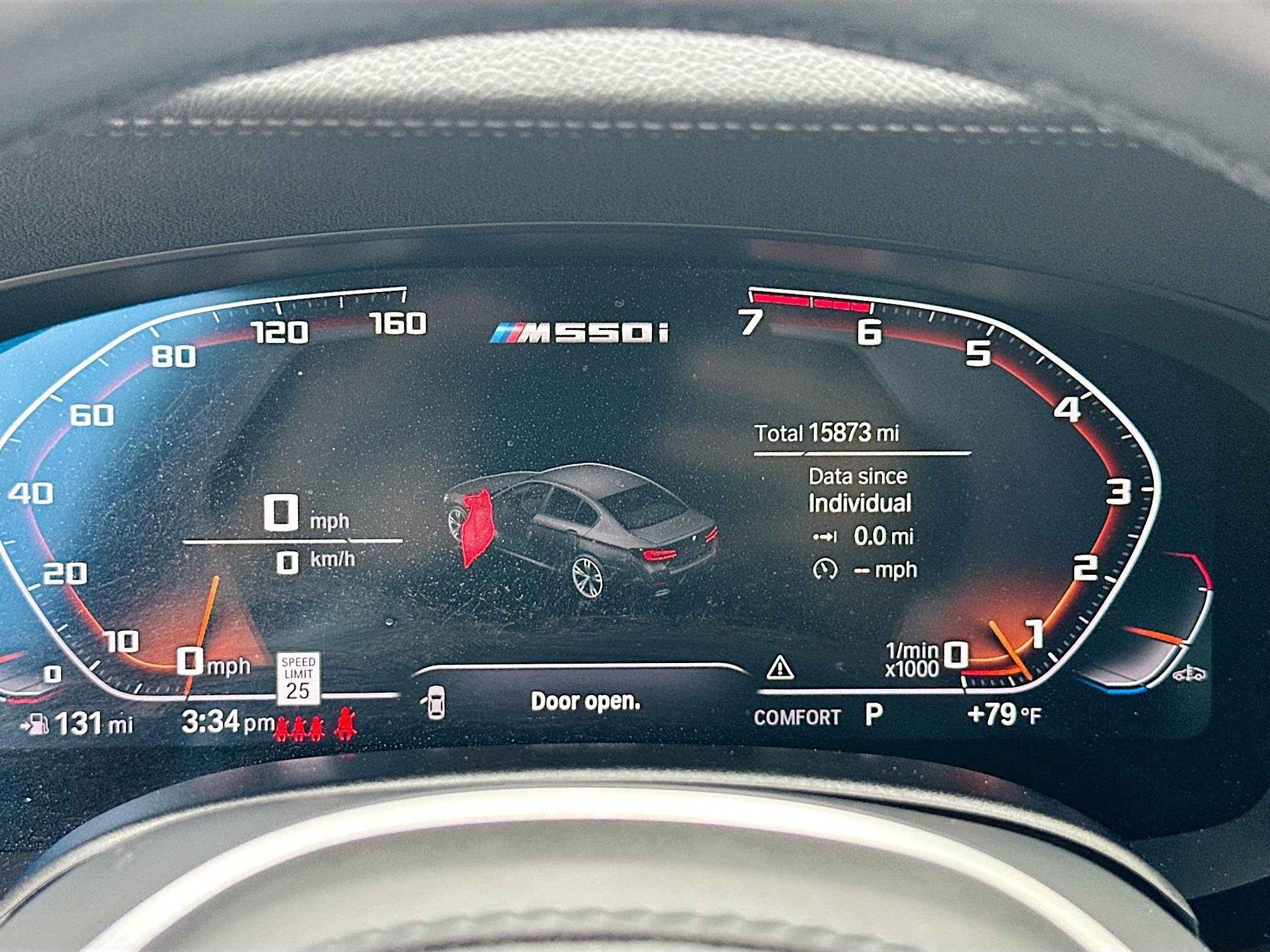 Used 2023 Black Sapphire Metallic BMW M550i xDrive image 11