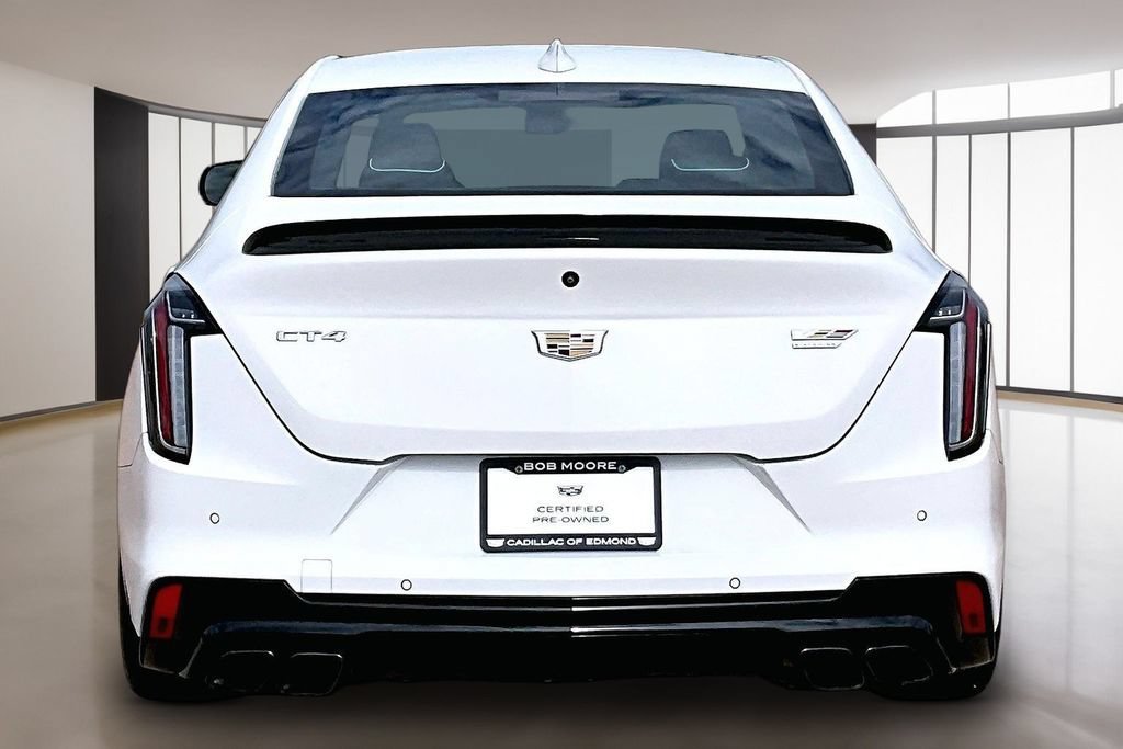 Certified Used 2023 Summit White Cadillac V-Series Blackwing image 4