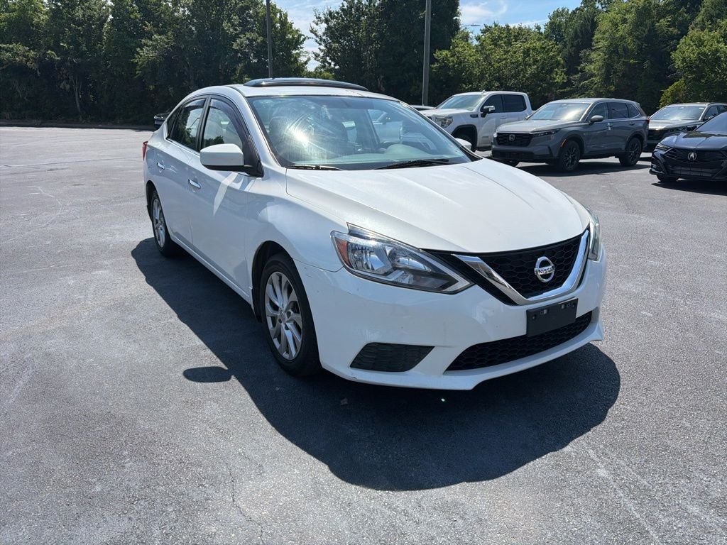 Used 2017 White Nissan SV image 3