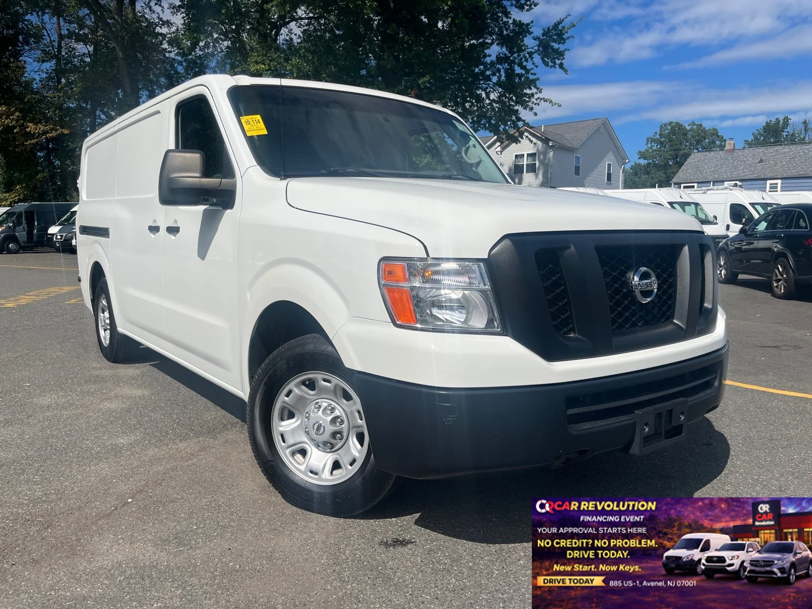 Used 2020 Glacier White Nissan SV image 1