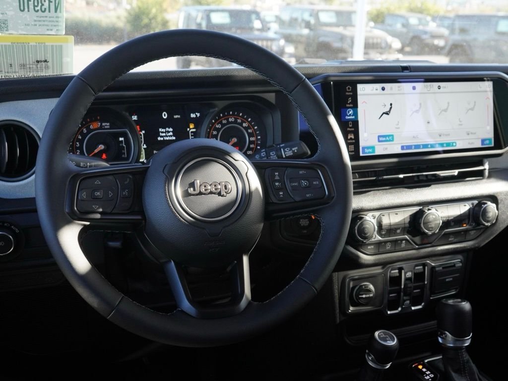 New 2026 Granite Crystal Metallic Clear-Coat Exterior Paint Jeep Sport S image 27