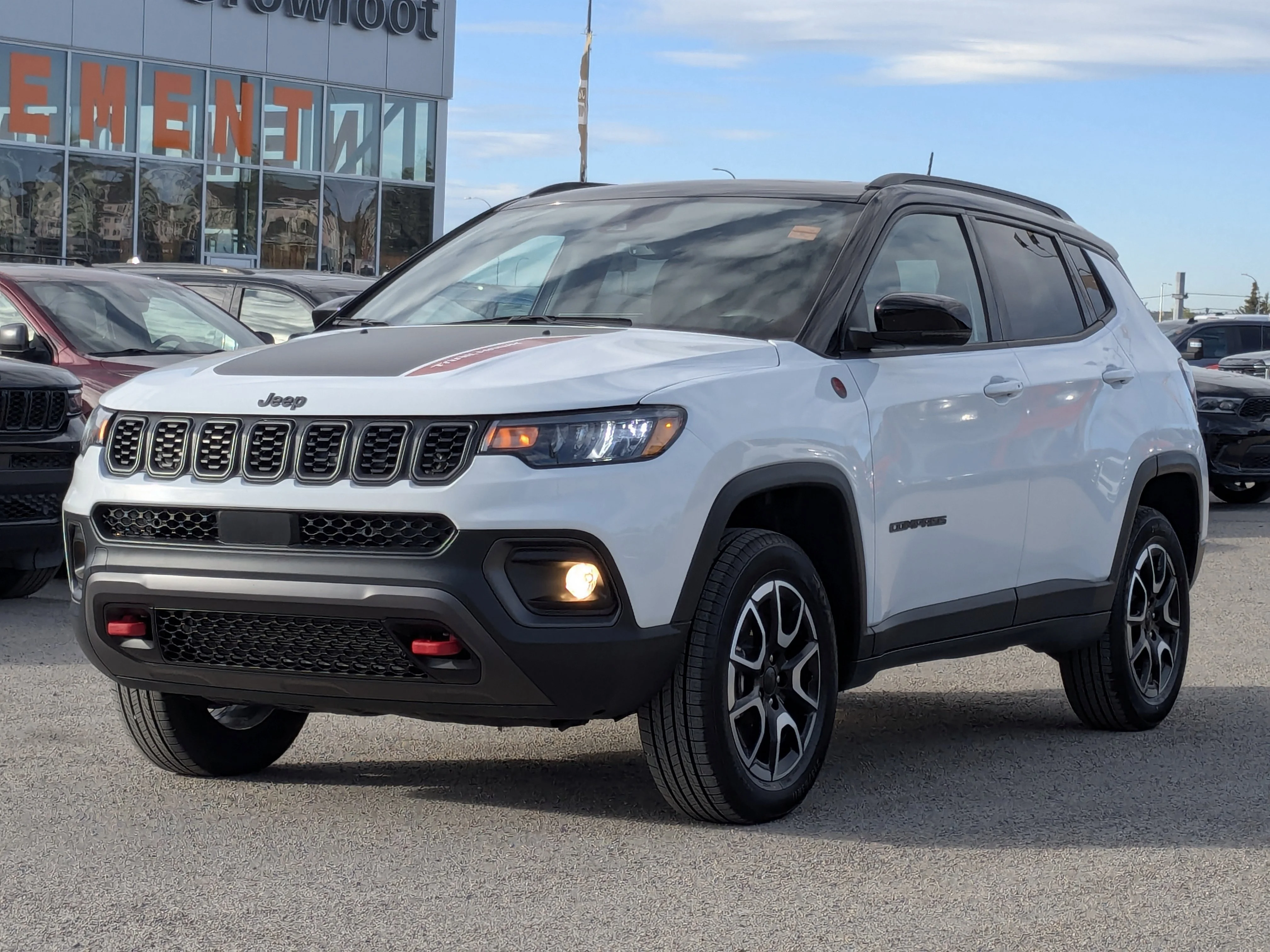 Used 2024 Black Jeep Trailhawk - Sun & Sound Group - Dual Pane Sunroof - Leather - NAV & More image 4