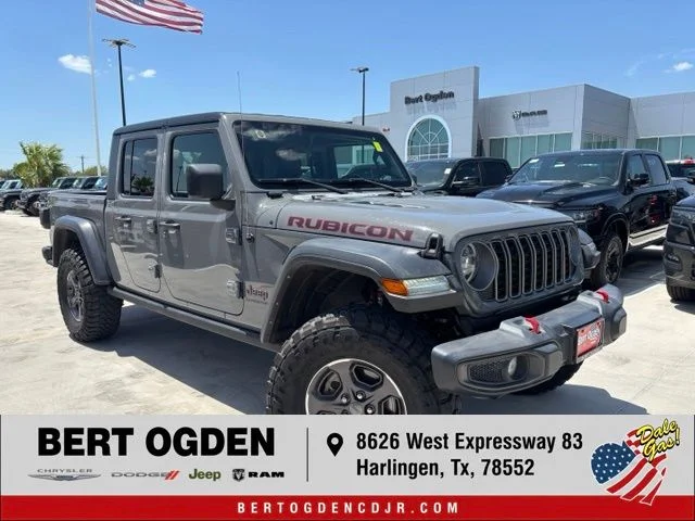 Used 2021 Gray Jeep Rubicon image 1