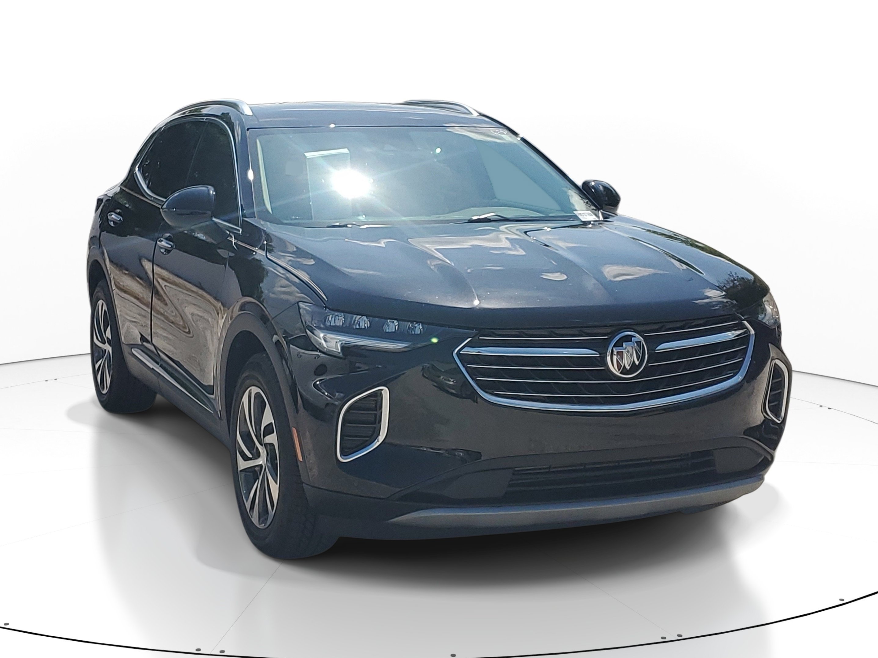 Used 2021 Ebony Twilight Metallic Buick Essence image 1