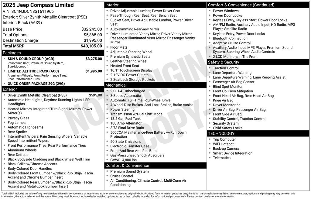 2025 Jeep Compass Limited - Photo 9