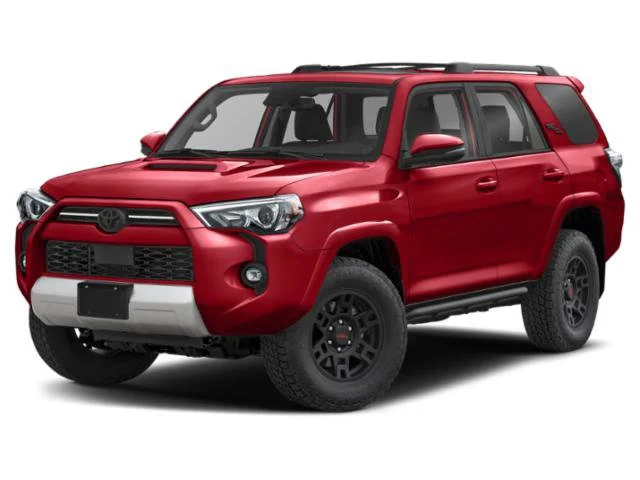 Used 2024 Barcelona Red Metallic Toyota TRD Off Road image 1