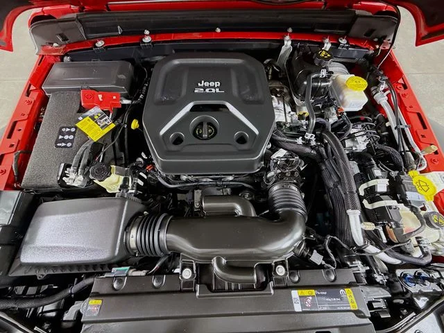 Used 2022 Red Jeep Unlimited Willys image 28