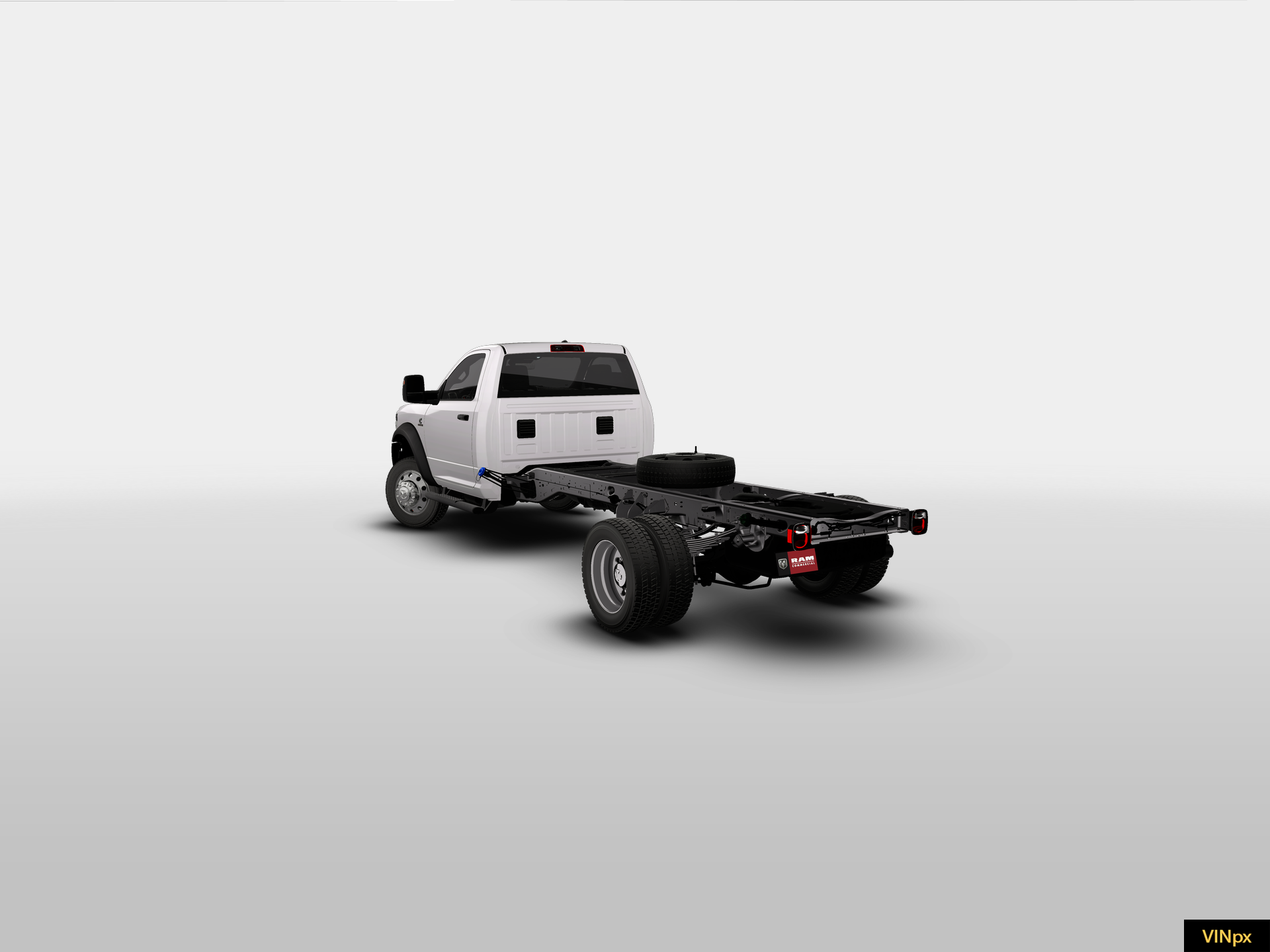 New 2026 Bright White Clear-Coat Exterior Paint RAM TRADESMAN image 5