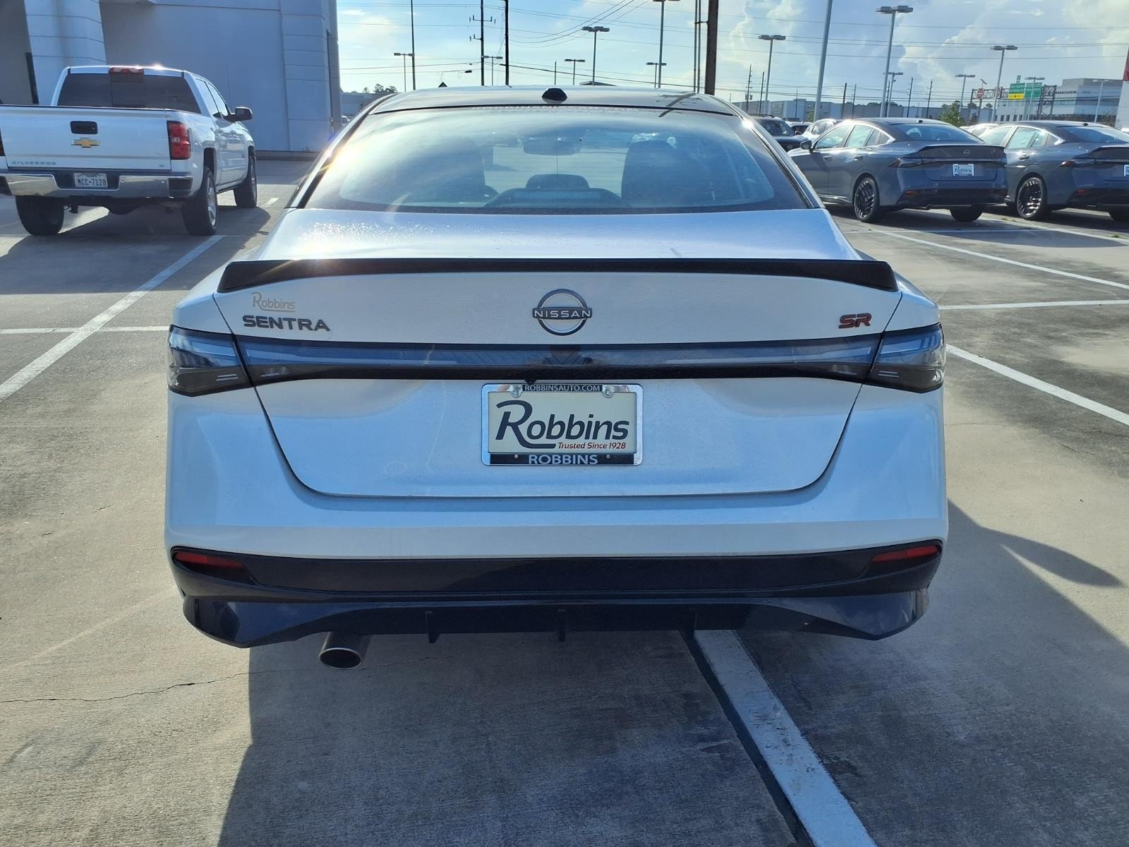 2026 Nissan Sentra SR White at Robbins Nissan