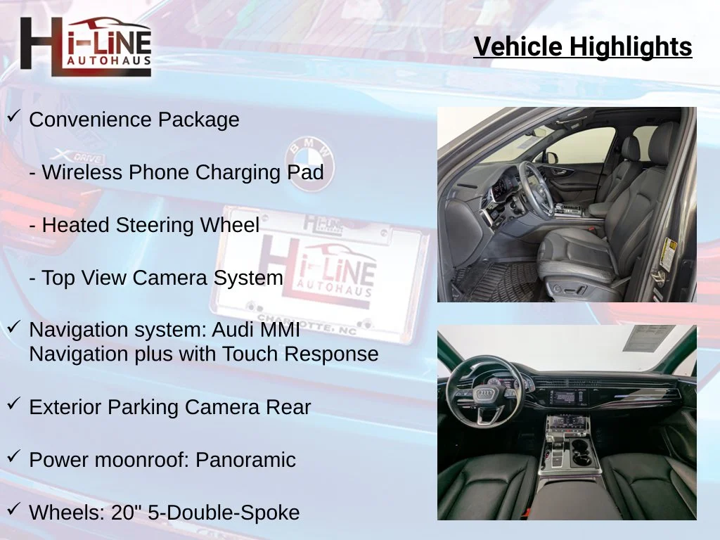 Certified Used 2025 Gray Audi 55 Premium Plus image 24