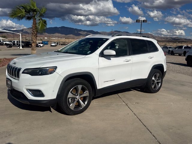 Used 2021 White Jeep Limited image 1
