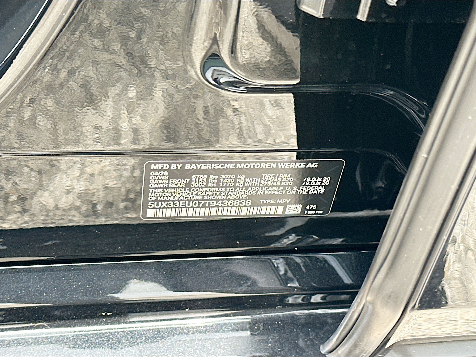 New 2026 Black Sapphire Metallic BMW M60i image 25