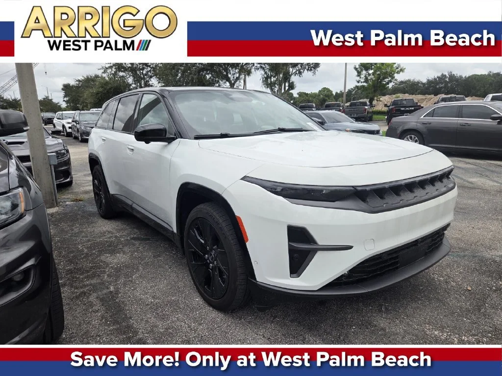 Used 2024 Bright White Clearcoat Jeep Launch Edition image 1