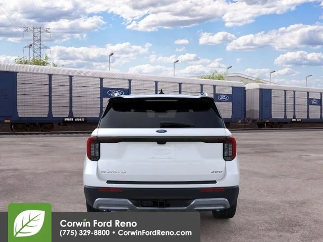New 2026 Star White Metallic Tri-Coat Ford Platinum image 5