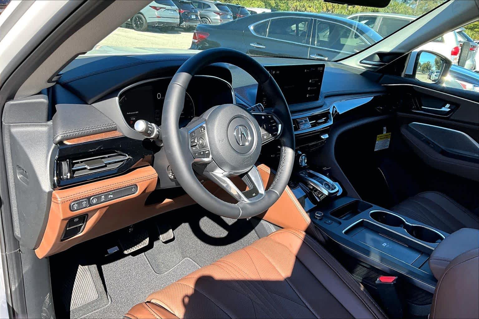 New 2026 Platinum White Pearl Acura w/Advance Package image 8