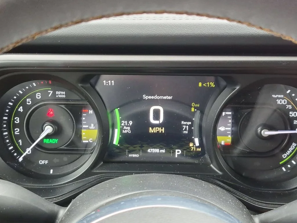 Used 2024 White Jeep Sahara 4xe image 12