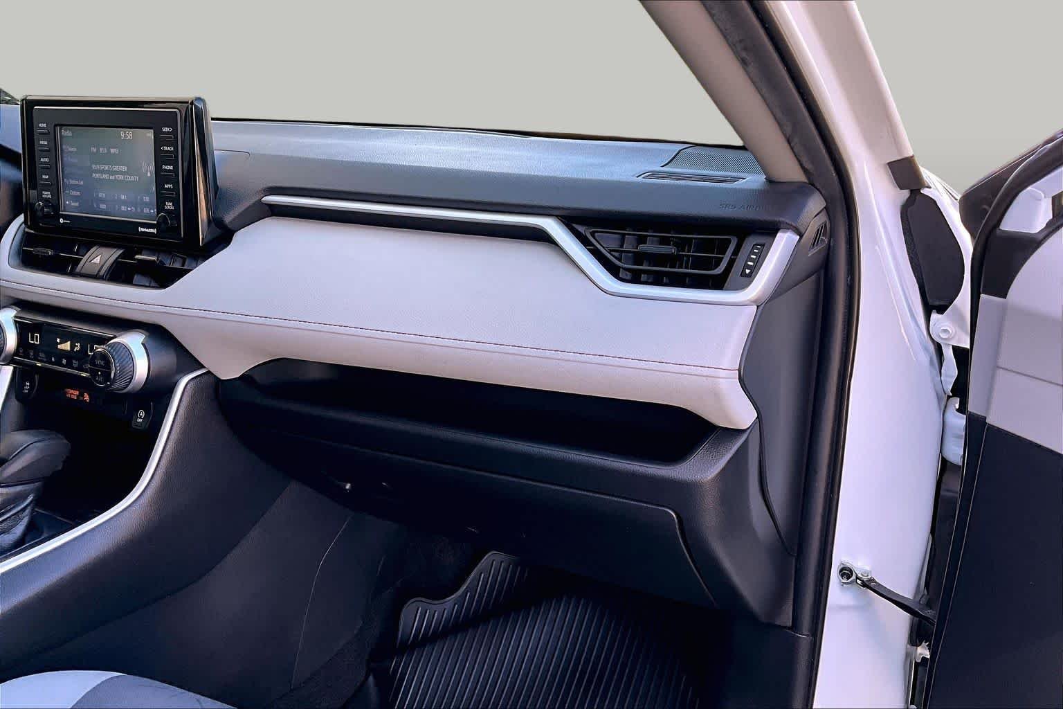 Used 2021 Super White Toyota XLE image 19