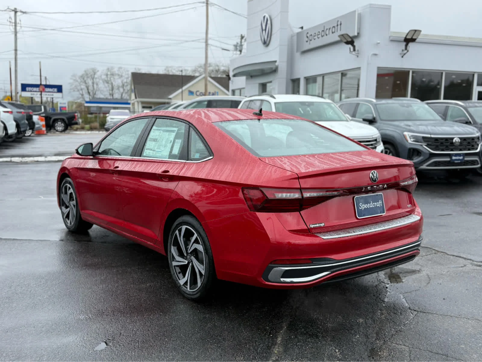New 2026 Kings Red Metallic Volkswagen SEL image 5