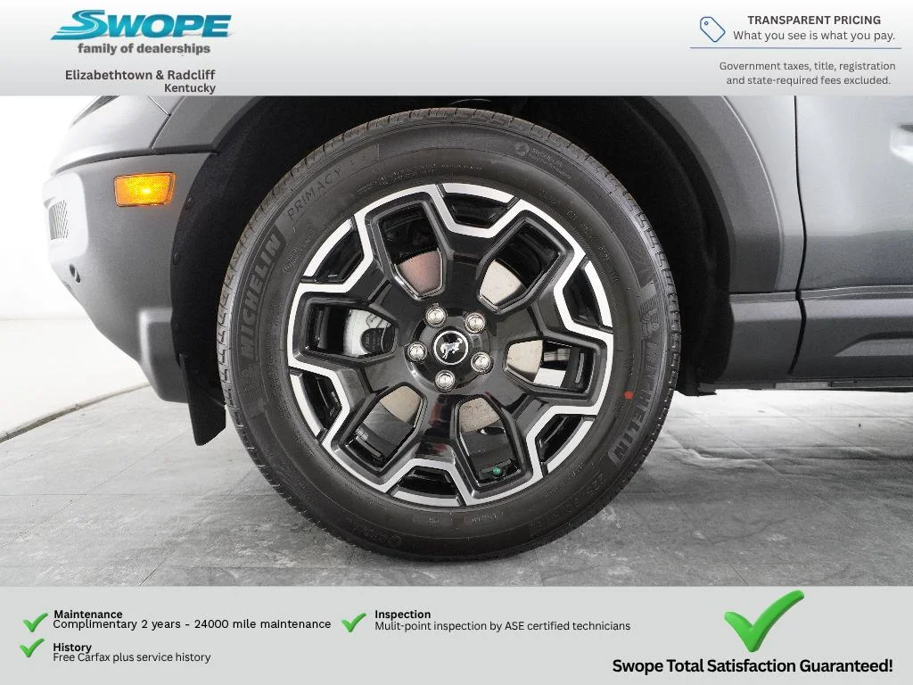 New 2025 Carbonized Gray Metallic Ford Outer Banks® image 30