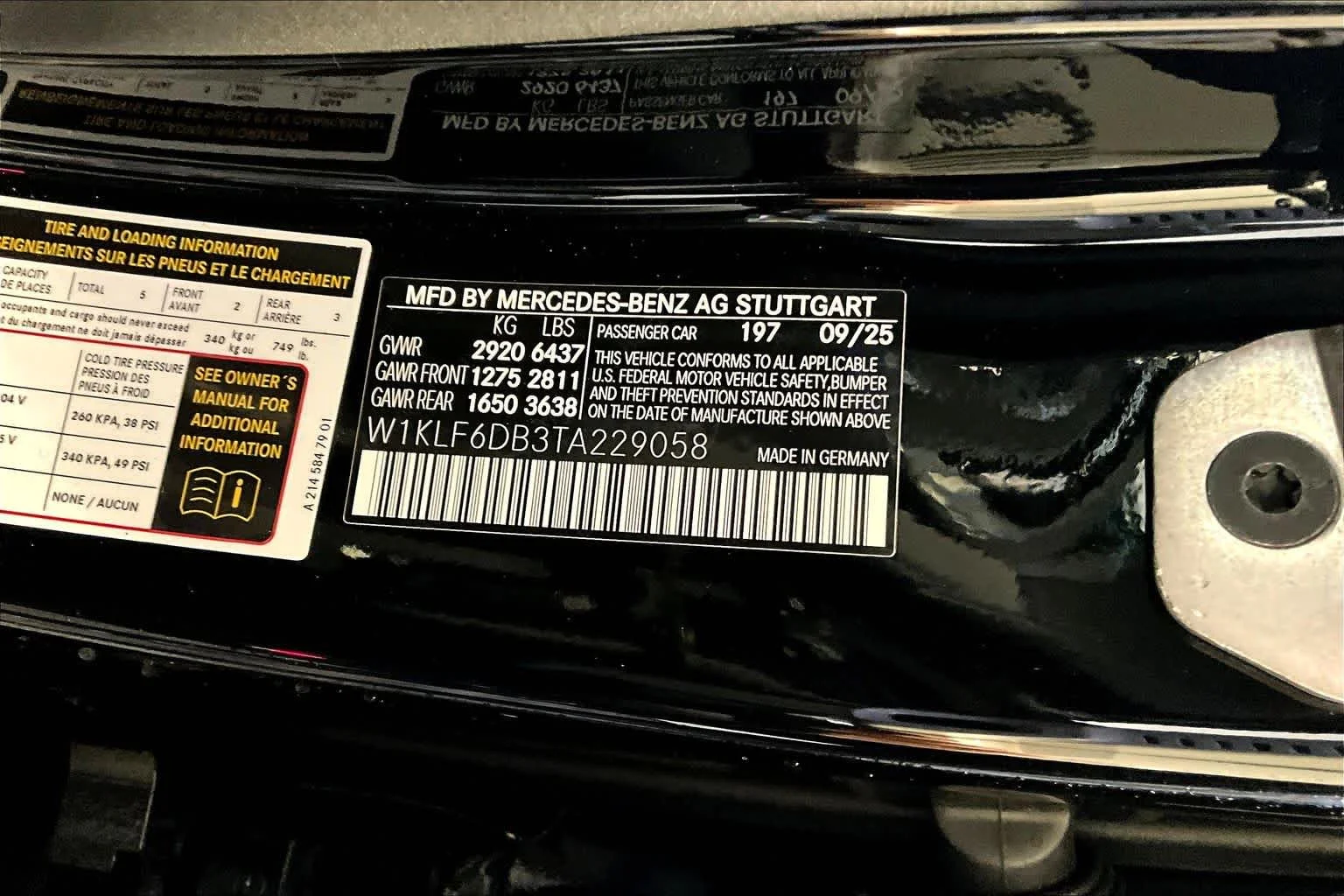New 2026 Obsidian Black Metallic Mercedes-Benz AMG® E 53 E image 12