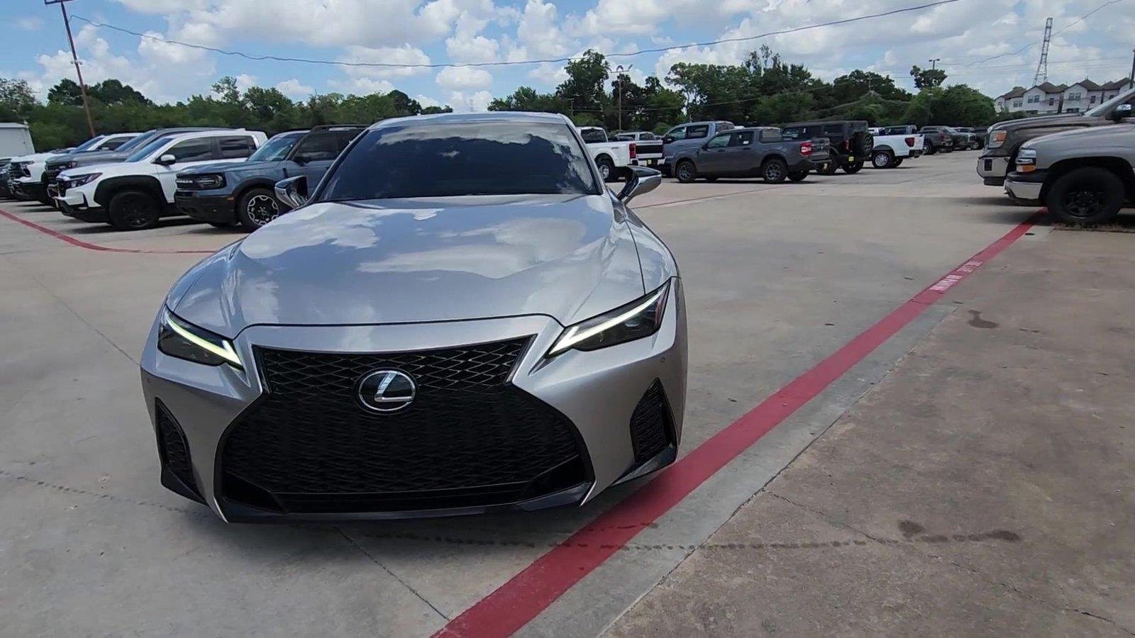 Used 2023 Silver Lexus F SPORT image 3