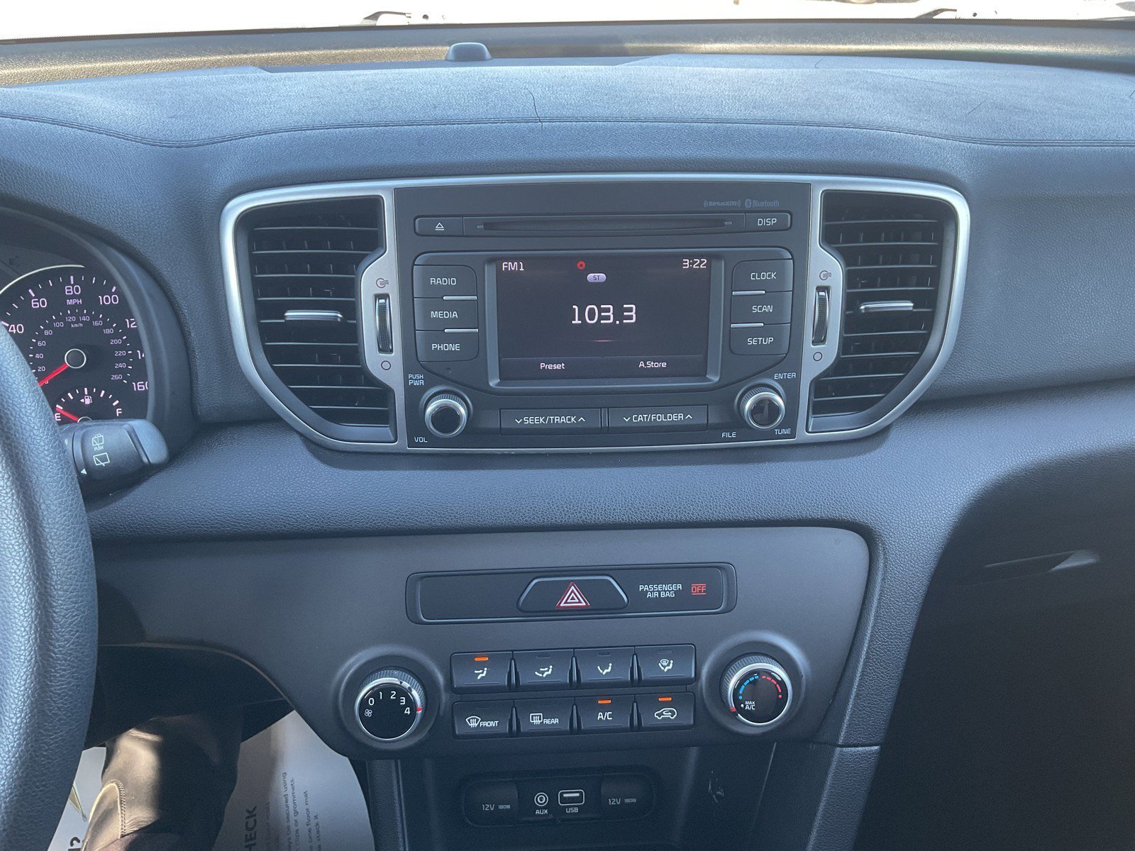 Used 2017 Black Cherry Kia LX image 25