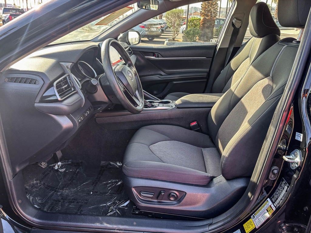 Certified Used 2024 Midnight Black Metallic Toyota LE image 19
