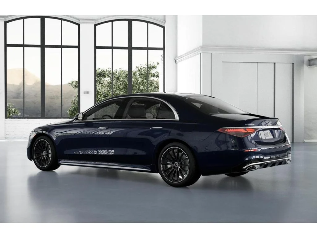 New 2026 Blue Mercedes-Benz S 580e image 30