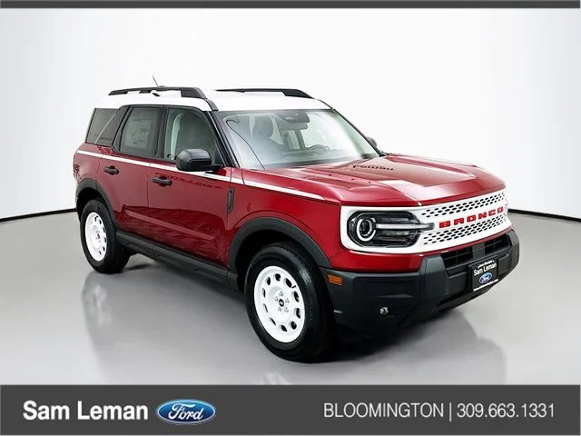 New 2025 Ruby Red Metallic Tinted Clearcoat Ford Heritage image 1