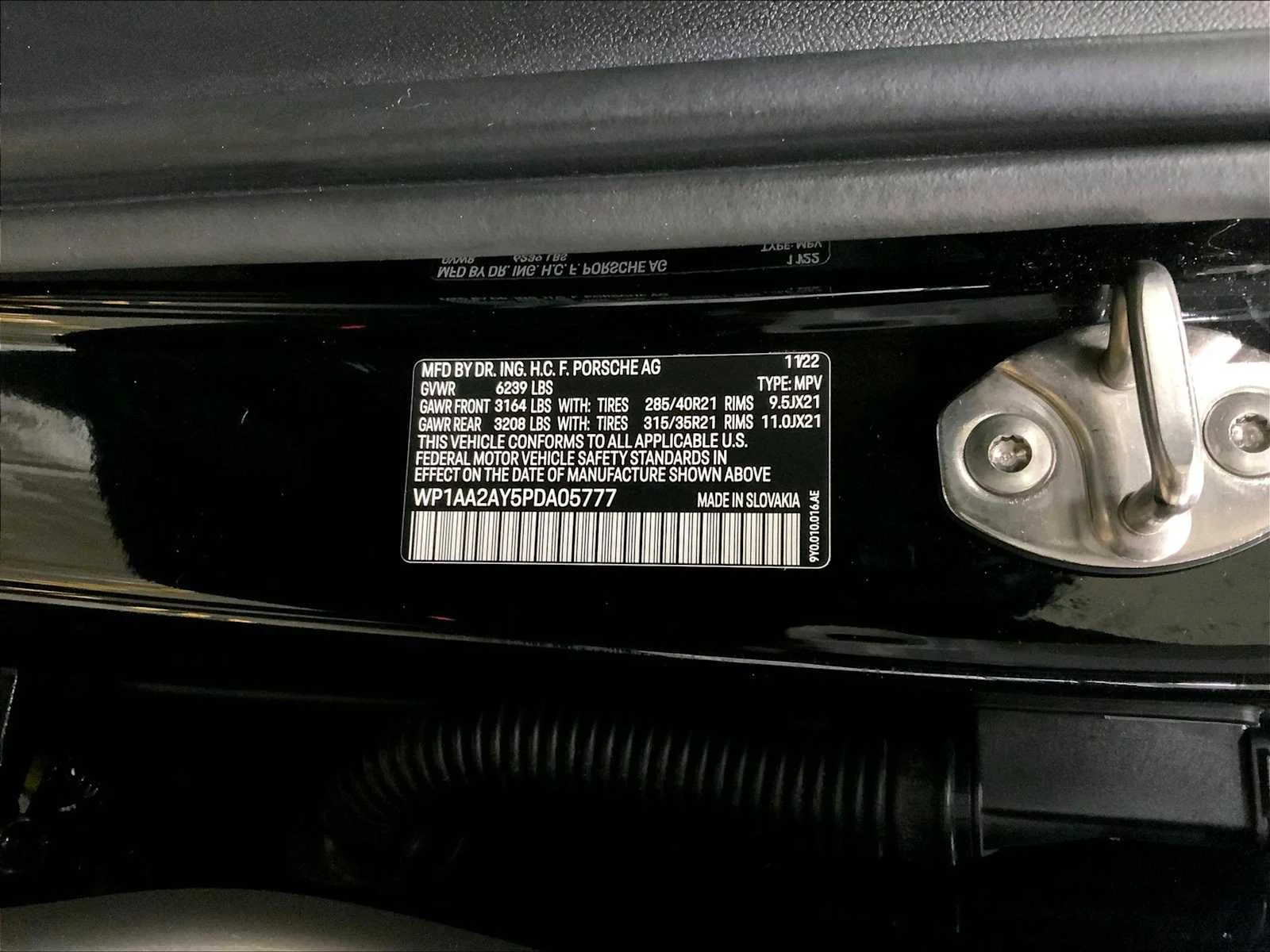 Certified Used 2023 Chromite Black Metallic Porsche  image 36