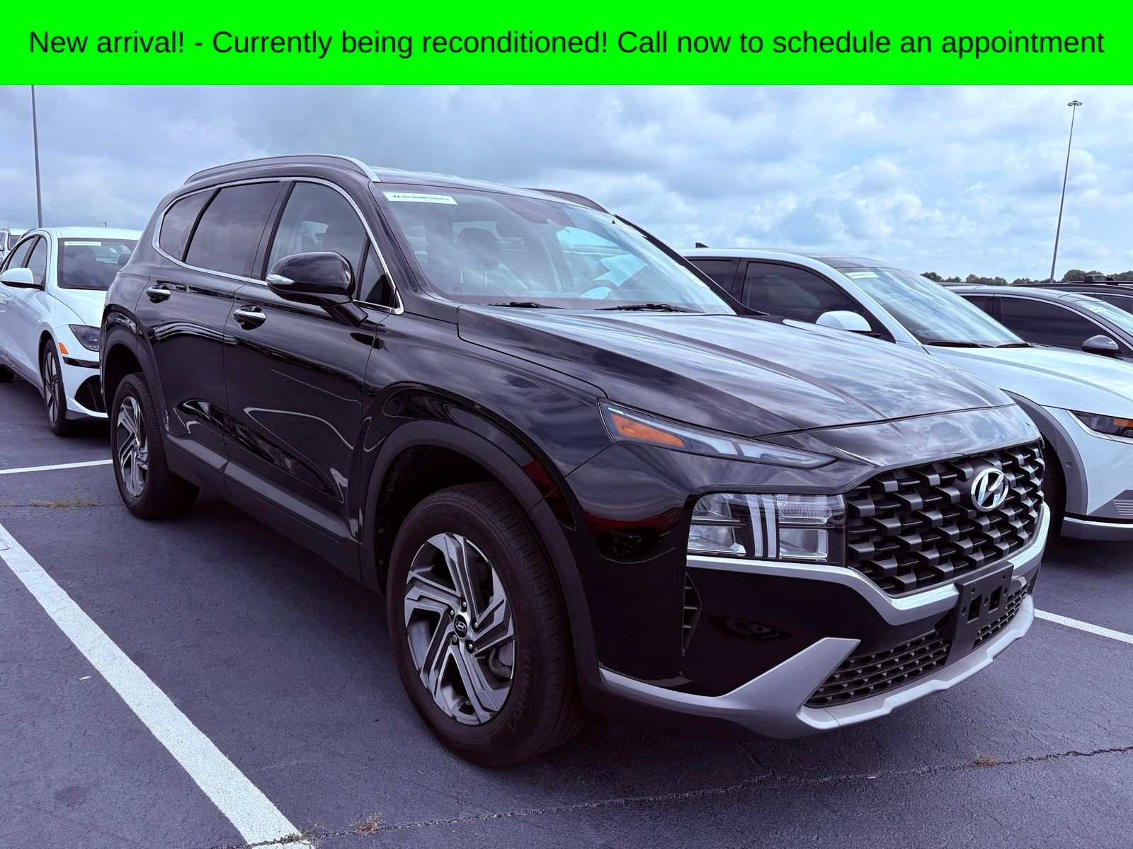 Used 2023 Twilight Black Hyundai SEL image 1