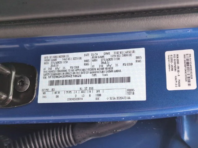 Used 2024 Blue Ford STX image 35