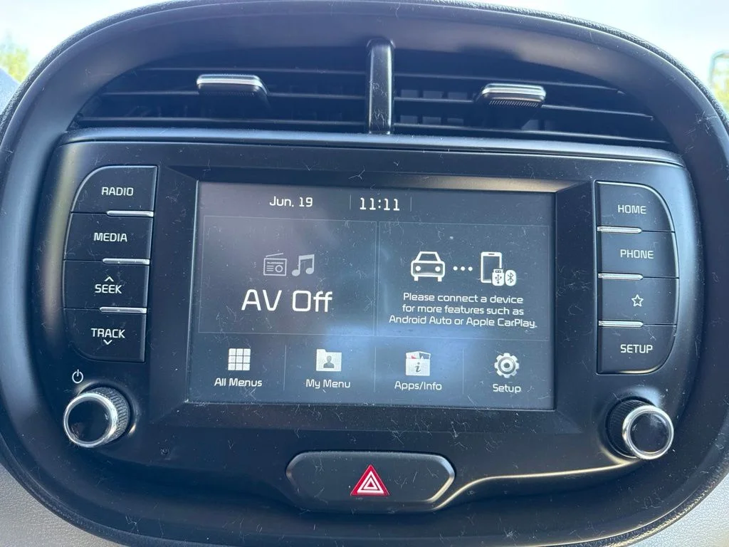 Used 2021 Cherry Black Kia LX image 12