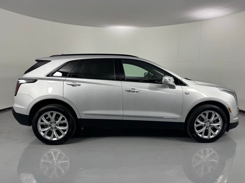Used 2020 Radiant Silver Metallic Cadillac Sport image 3