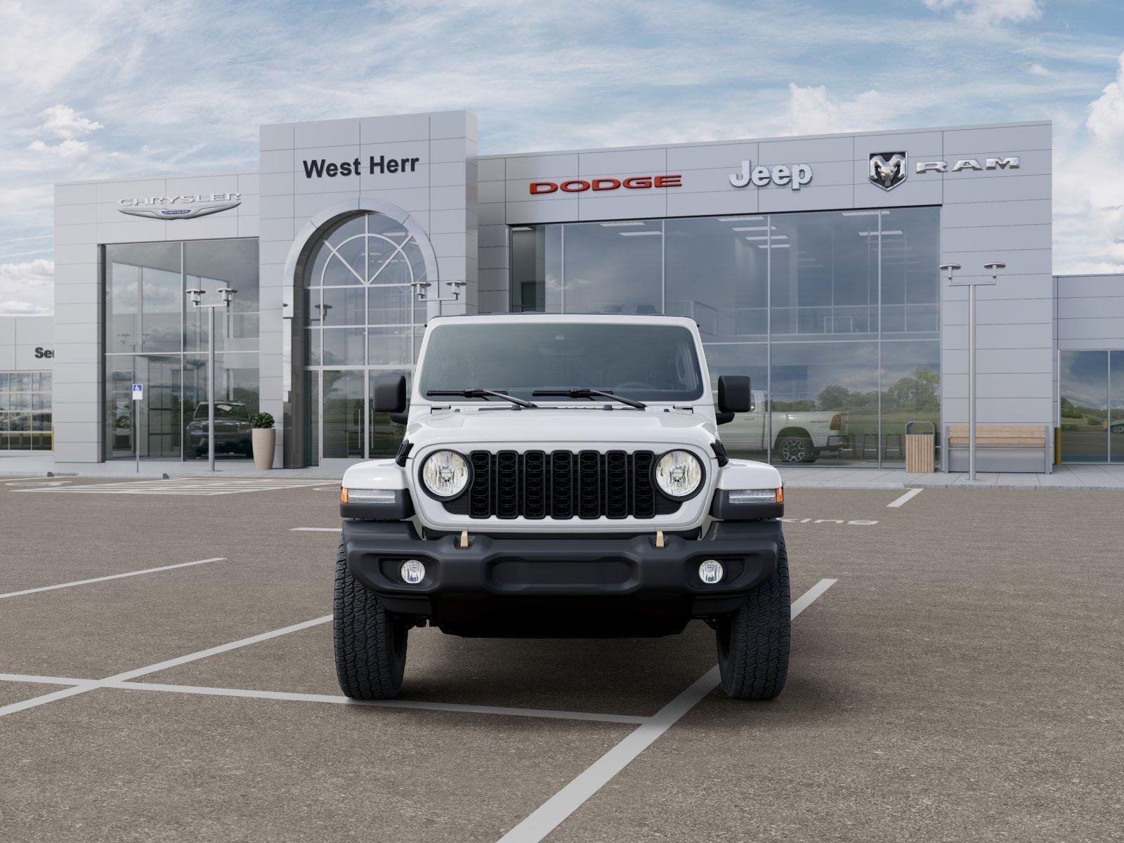 New 2026 Bright White Clear-Coat Exterior Paint Jeep WRANGLER 4-DOOR 85TH ANNIVERSA image 6