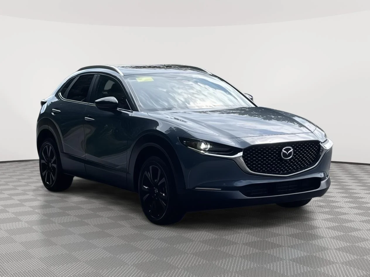 Used 2025 Polymetal Gray Metallic Mazda 2.5 S Carbon Edition image 3