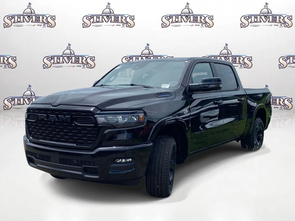 New 2026 Diamond Black Crystal Pearlcoat RAM Big Horn/Lone Star image 3
