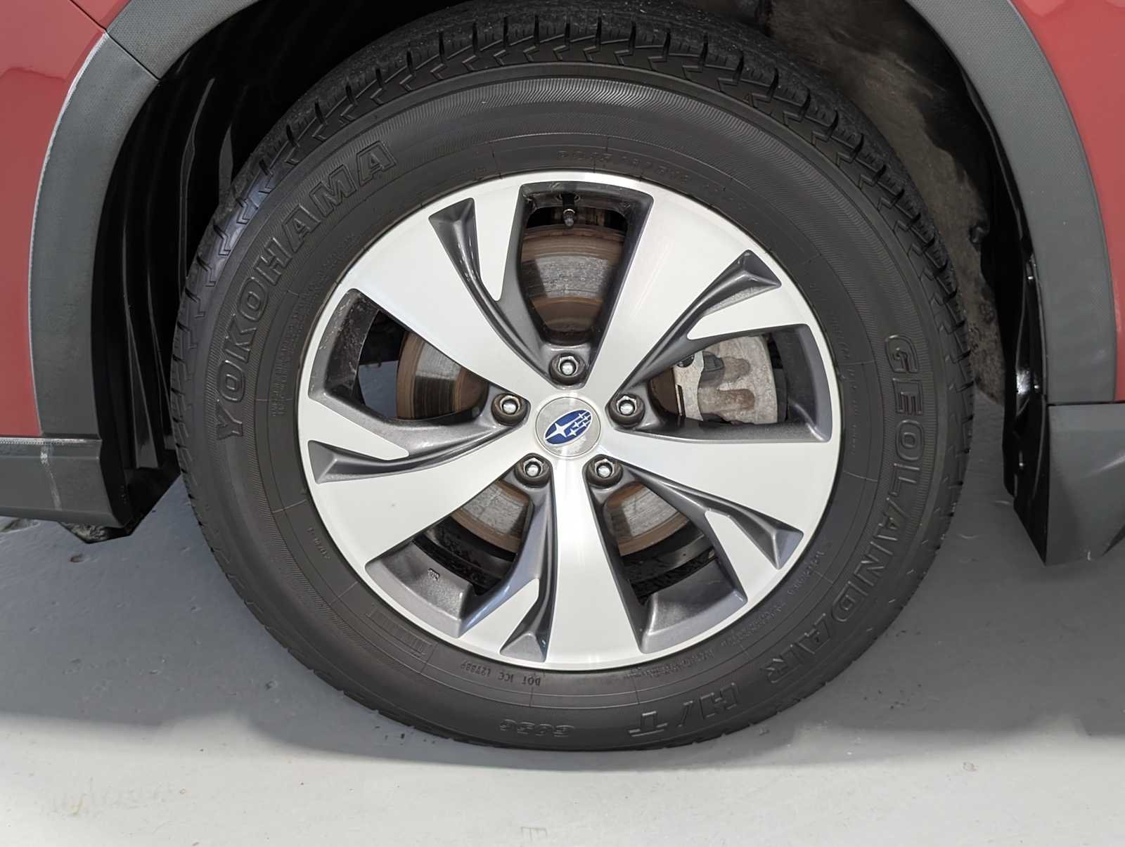 Used 2019 Crimson Red Pearl Subaru Premium image 3